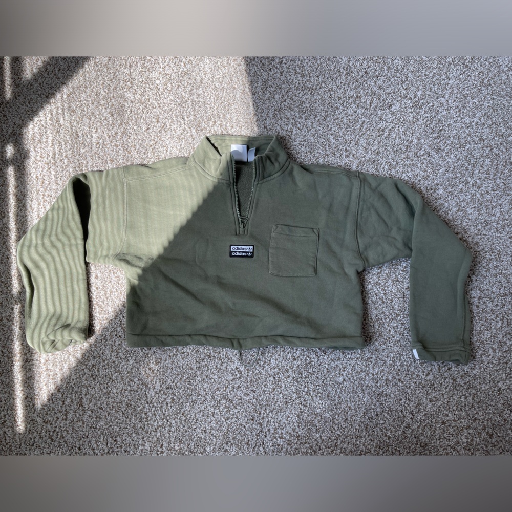 Adidas Crop Quarter Zip